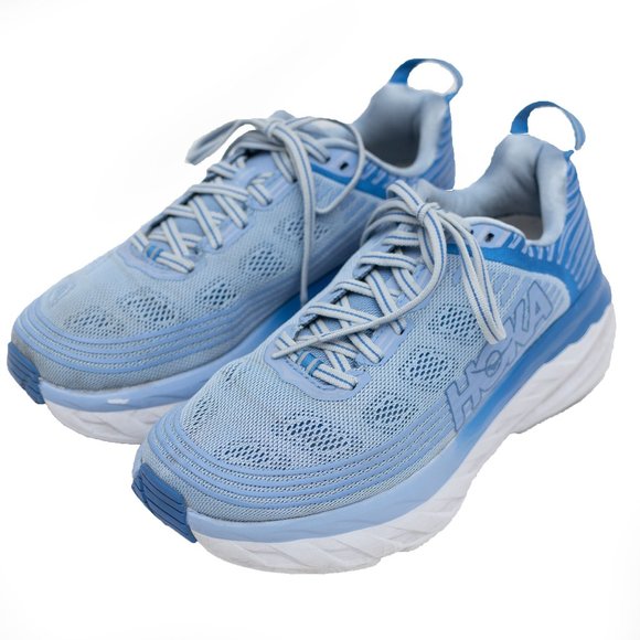 hoka one one bondi 6 serenity blue